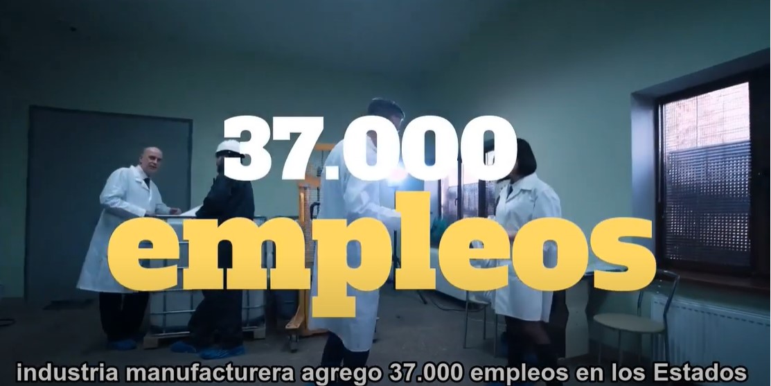 USAFIS - El sector manufacturero produce 327,000 empleos en los EE. UU. En 12 meses